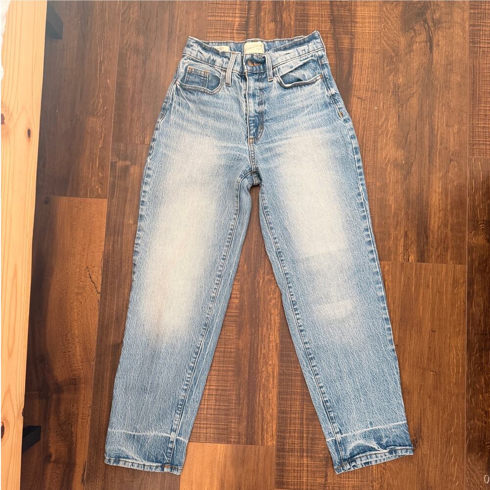 Universal Thread Vintage Straight Denim Blue Jeans - 00/24 - Picture 1 of 5